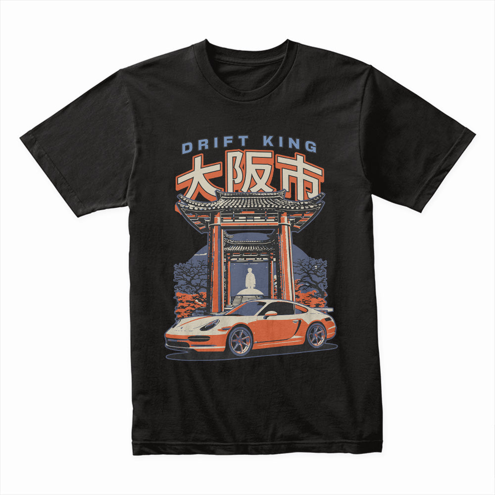 DRIFT KING Osaka City T-Shirt – Speed Meets Tradition