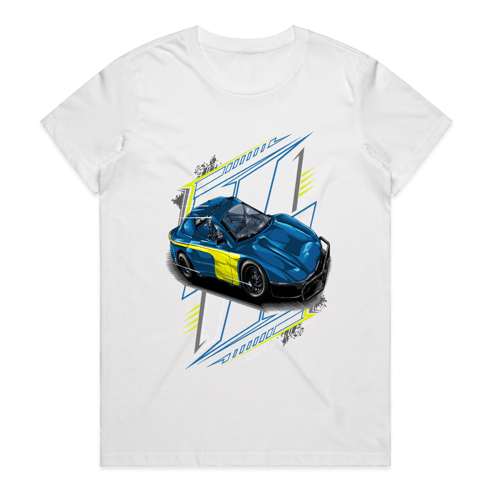 Speed Demon – Racing Car Graphic T-Shirt for Motorsport Enthusiasts
