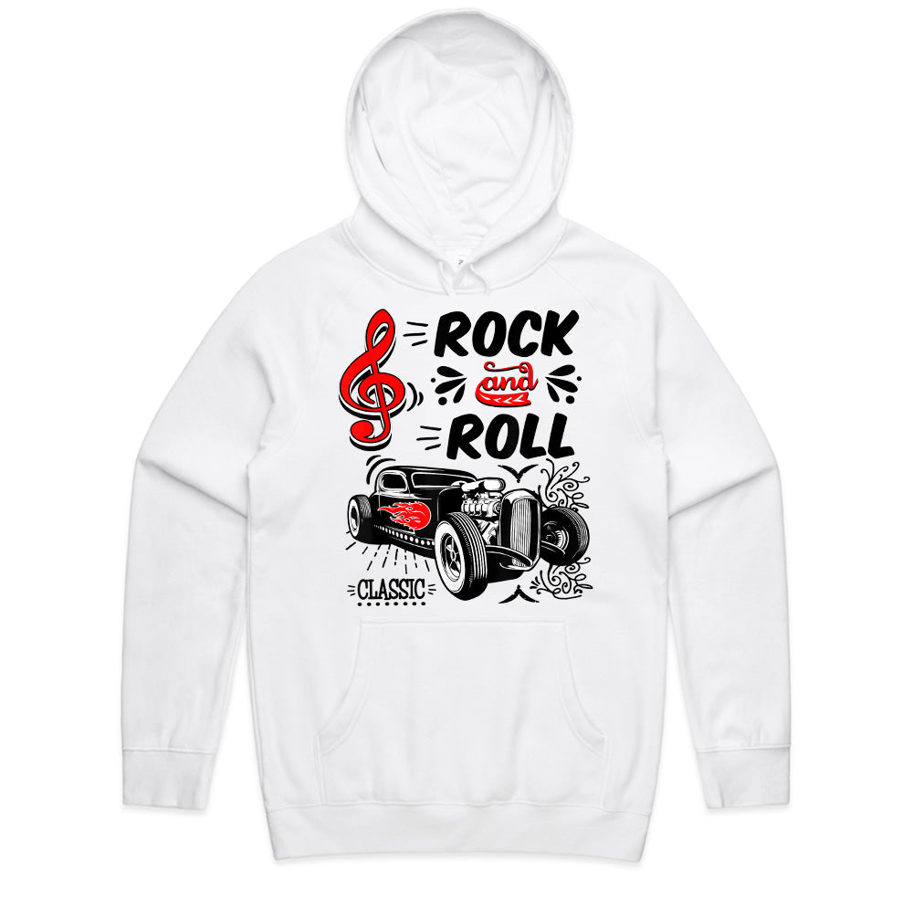 Rock & Roll Hot Rod T-Shirt – Classic 50s Rockabilly Vintage Car Style