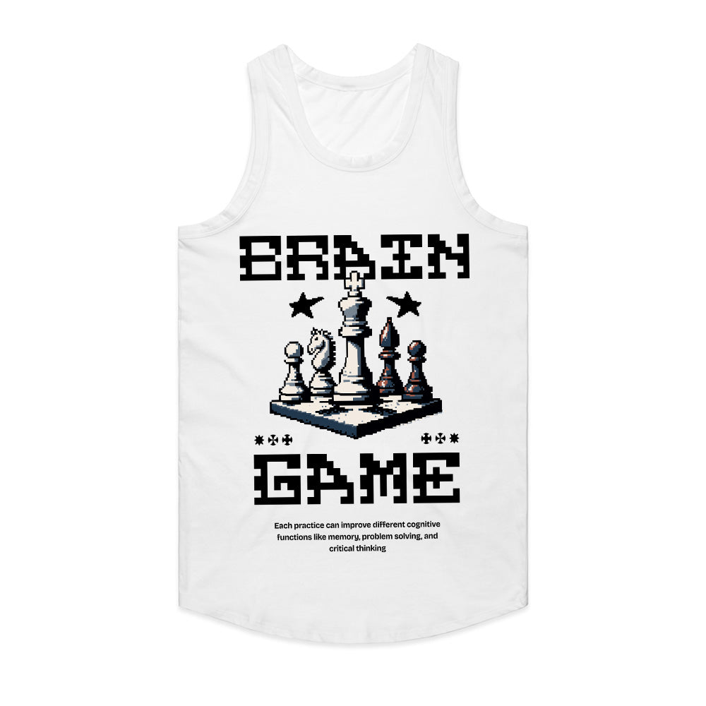 Brain Game - Retro Chess Strategy T-Shirt
