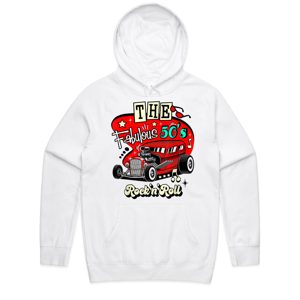 The Fabulous 50s Hot Rod Rock 'n Roll T-Shirt – Vintage Classic Car Tee