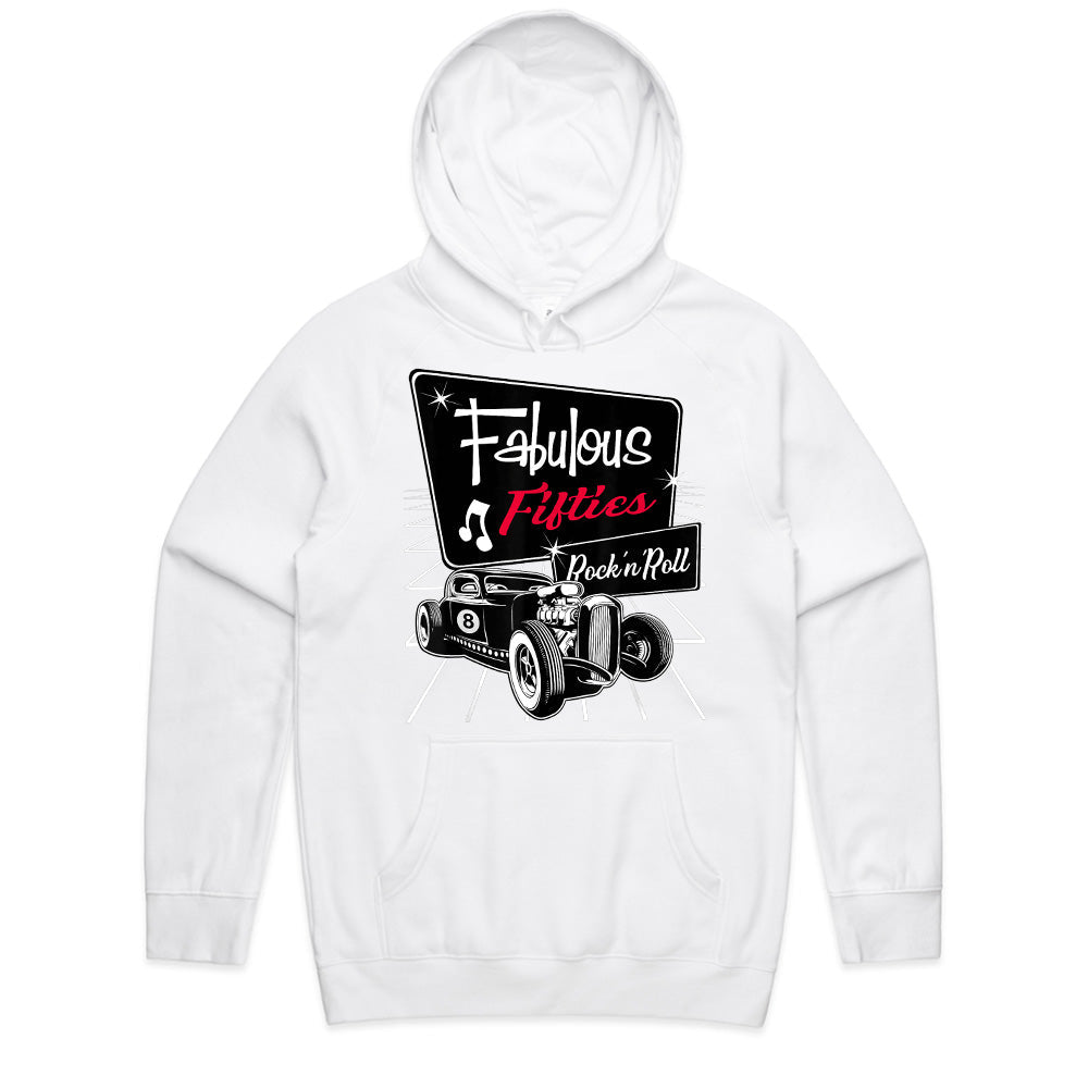 Fabulous 50s Rock & Roll Hot Rod T-Shirt – Retro Vintage Classic Car Tee
