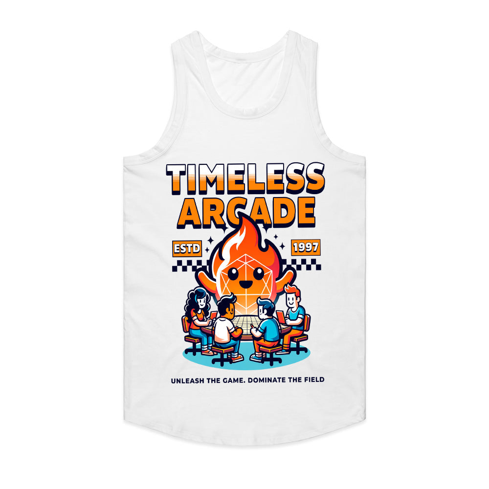 Timeless Arcade - Retro Gaming & Tabletop Fusion T-Shirt