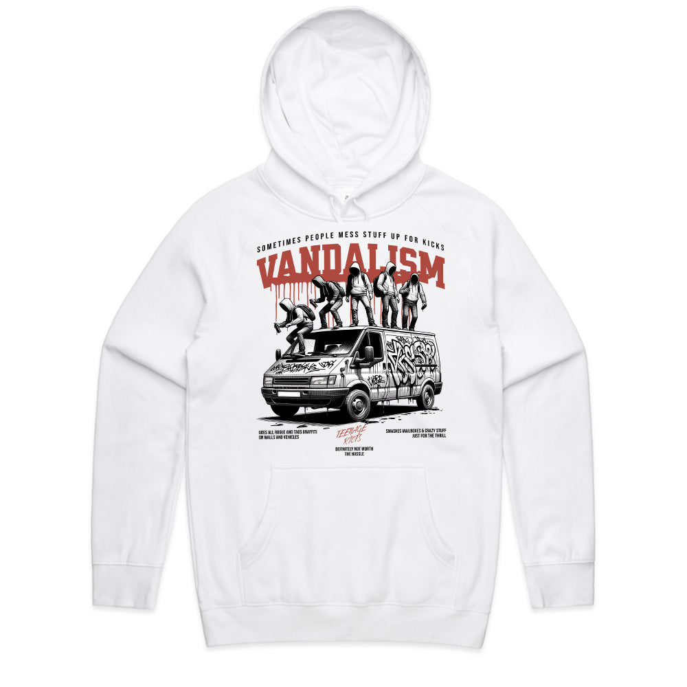 Vandalism Street Art Graphic Tee – Urban Rebel Culture
