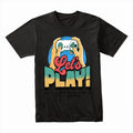 Retro "Let’s Play" Gaming T-Shirt – Vintage Gamer Aesthetic