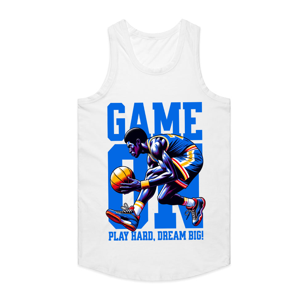 Game 01 - Play Hard, Dream Big Basketball T-Shirt