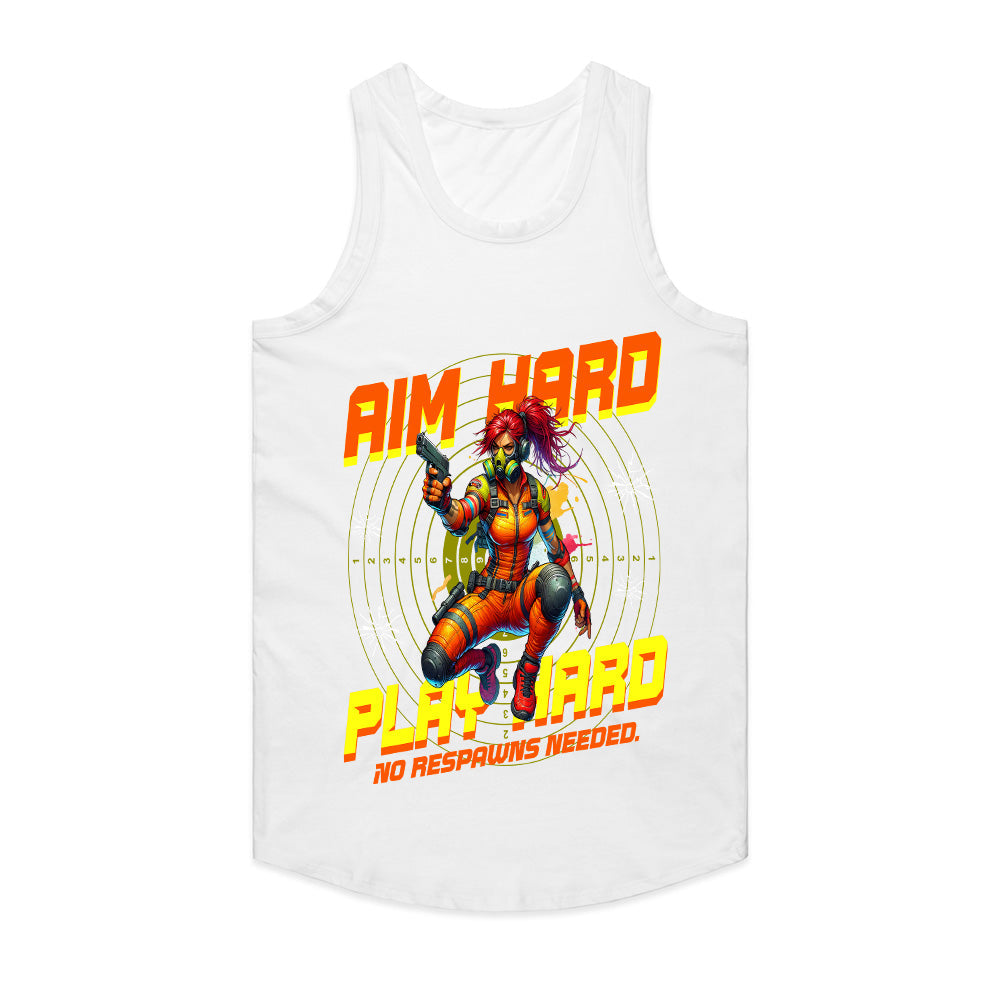 Aim Hard, Play Hard - Tactical Gamer T-Shirt