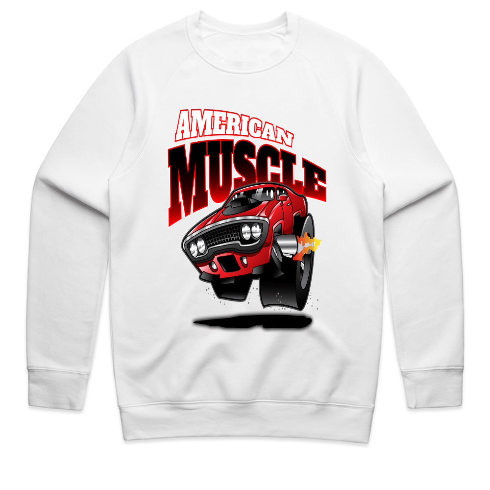 American Muscle Car T-Shirt – Classic Hot Rod Power & Speed Tee