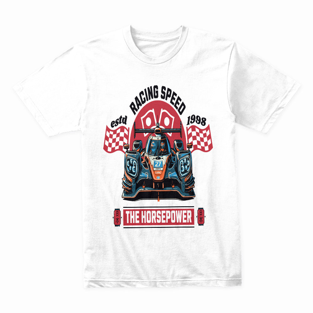 The Horsepower Racing Speed T-Shirt – High-Performance Endurance Racing Apparel