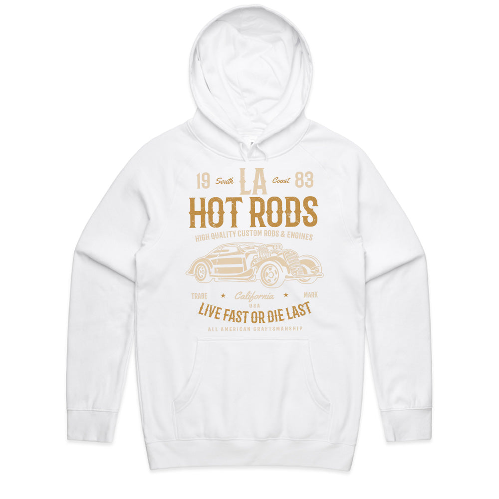 LA Hot Rods T-Shirt – Vintage Custom Rods & Engines Classic Car Tee