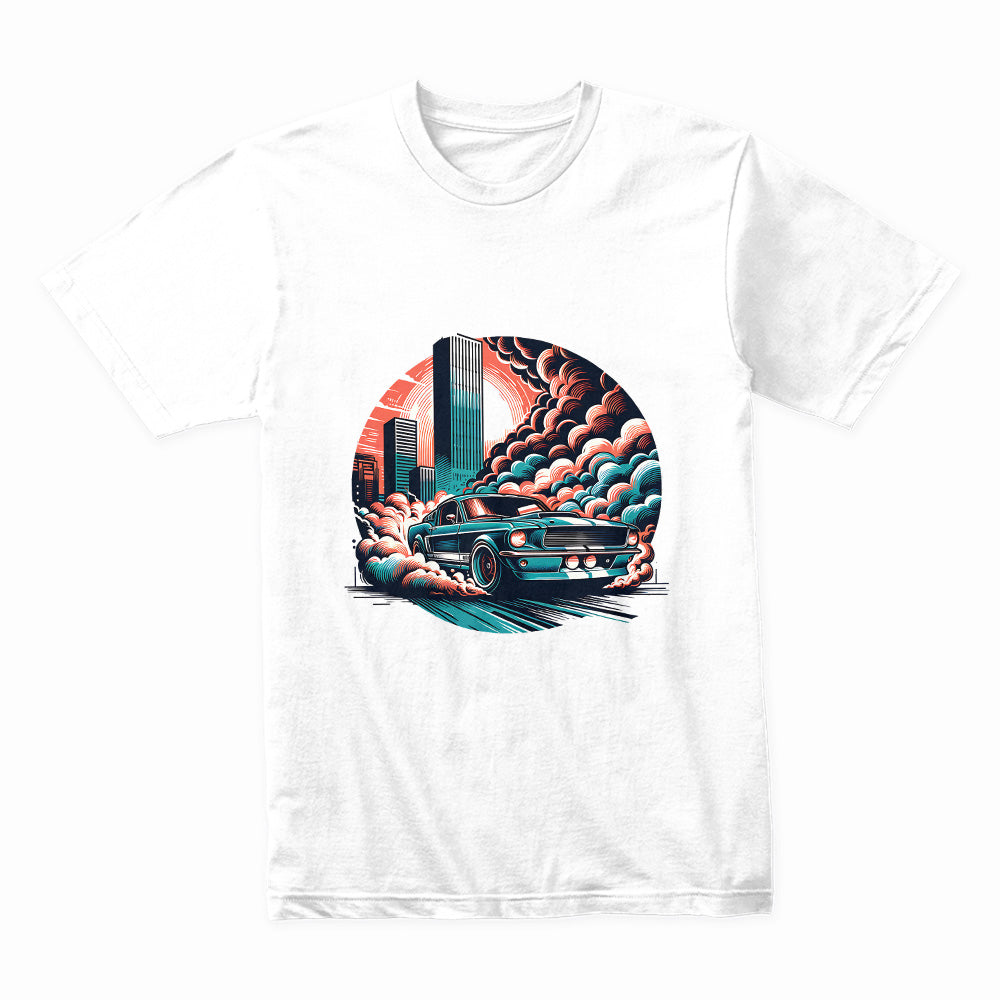 Racing Team On Fire - High-Speed Streetwear T-Shirt