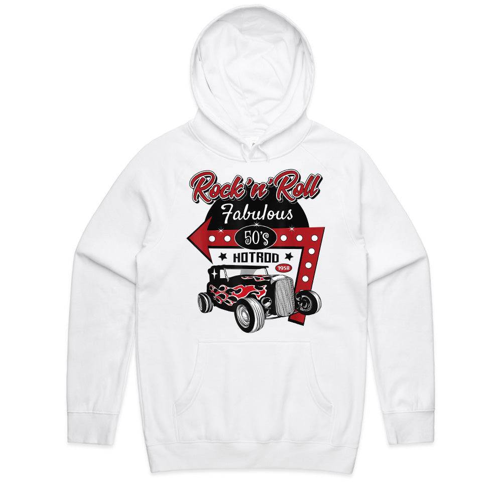 Fabulous 50s Rock ‘n’ Roll Hot Rod T-Shirt