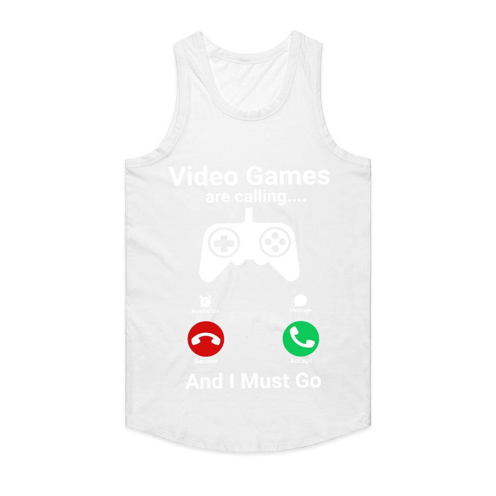 "Video Games Are Calling" Funny Gamer T-Shirt - Gaming Life Design