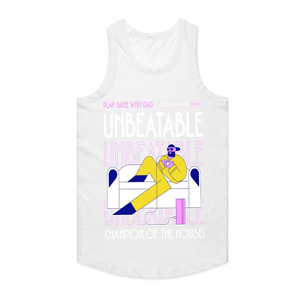 Unbeatable Dad Gamer T-Shirt – Champion of the House!