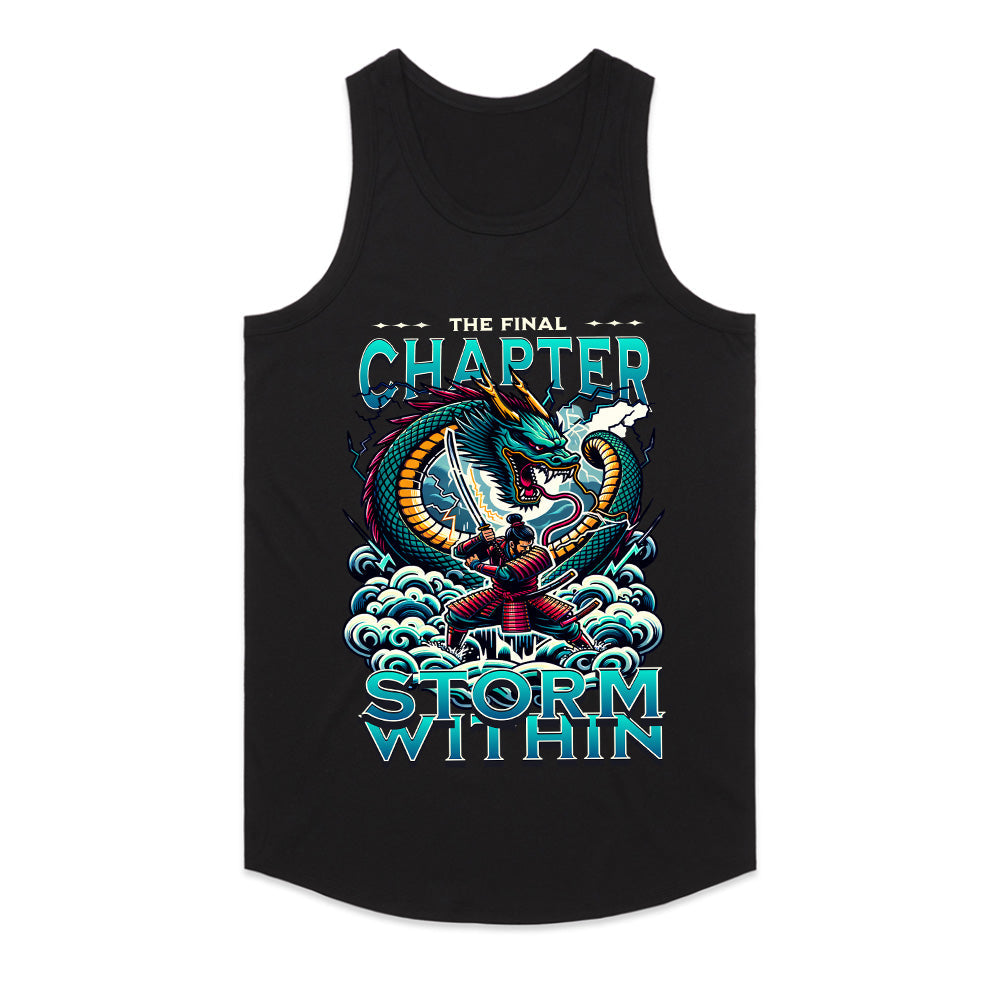 The Final Chapter – Storm Within Samurai & Dragon Graphic T-Shirt