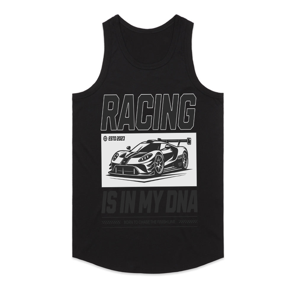 Racing DNA – High-Performance Speed Enthusiast T-Shirt