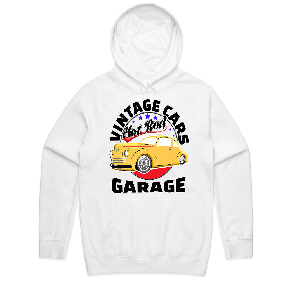 Vintage Cars Garage Hot Rod T-Shirt – Classic Retro Automotive Design