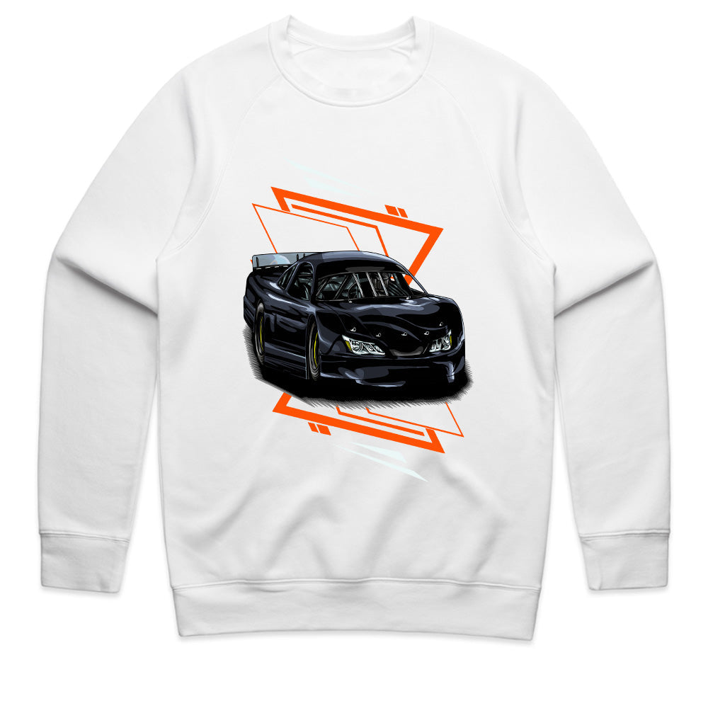 Speed & Precision: Black Racer T-Shirt