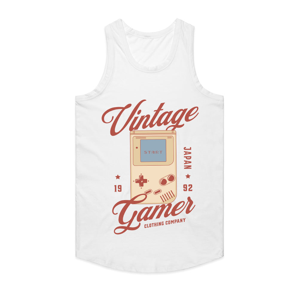 "Vintage Gamer" Retro Handheld Console T-Shirt - 1992 Japan Gaming Nostalgia