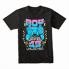"Level 13 Unlocked Gamer T-Shirt – Cool Gaming Birthday Tee for Boys"
