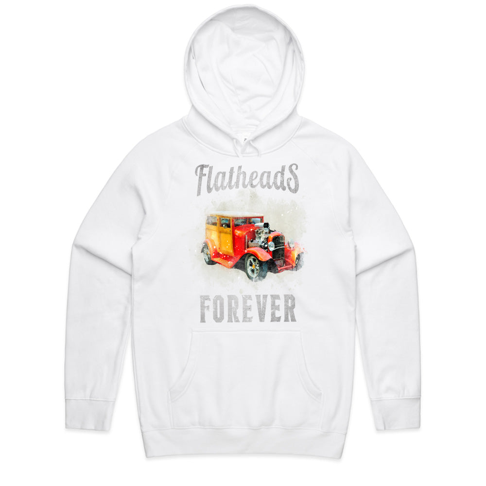 Flatheads Forever T-Shirt – Classic Hot Rod Vintage Car Enthusiast Tee