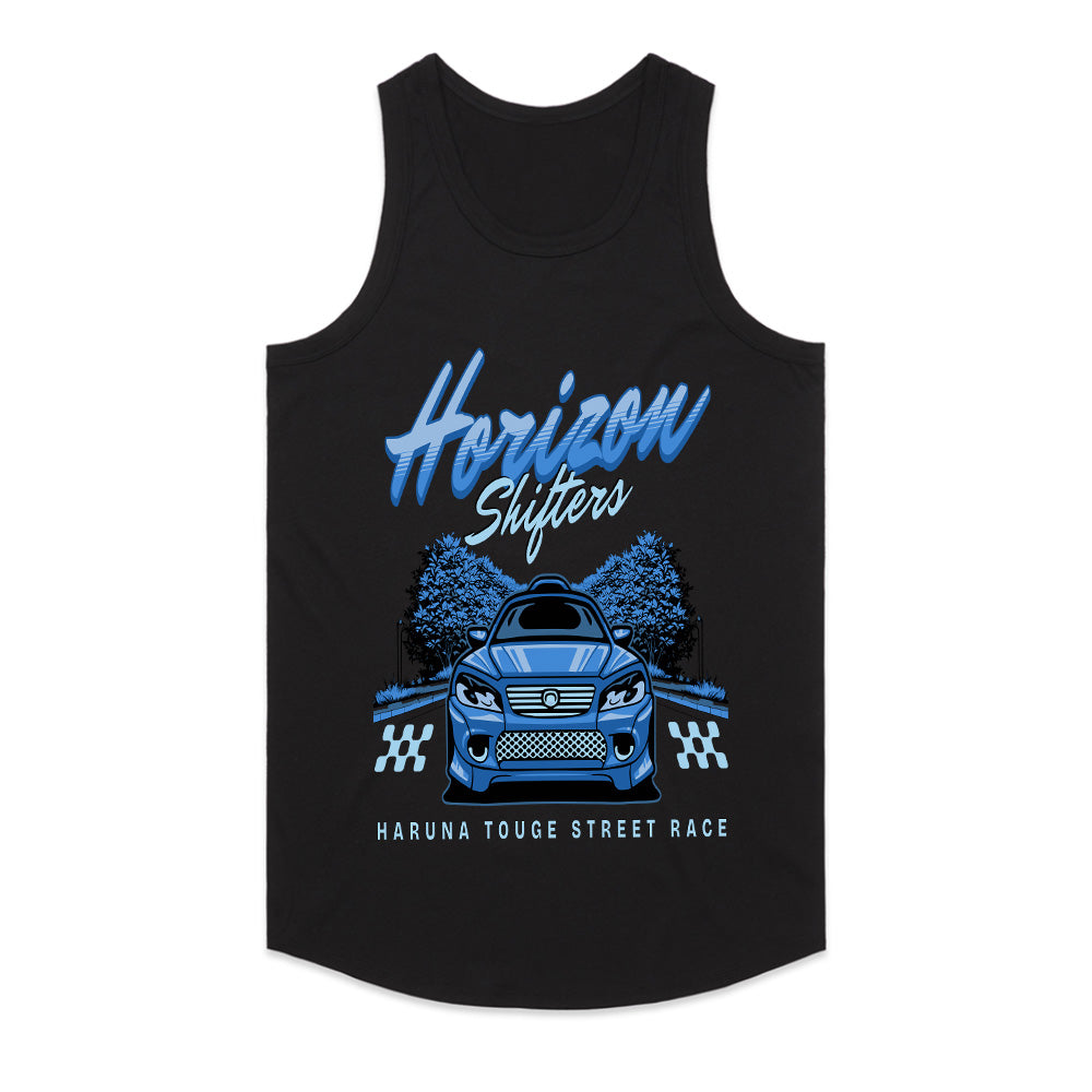 Horizon Shifters" Touge Street Racing T-Shirt – Haruna Mountain Drift Edition