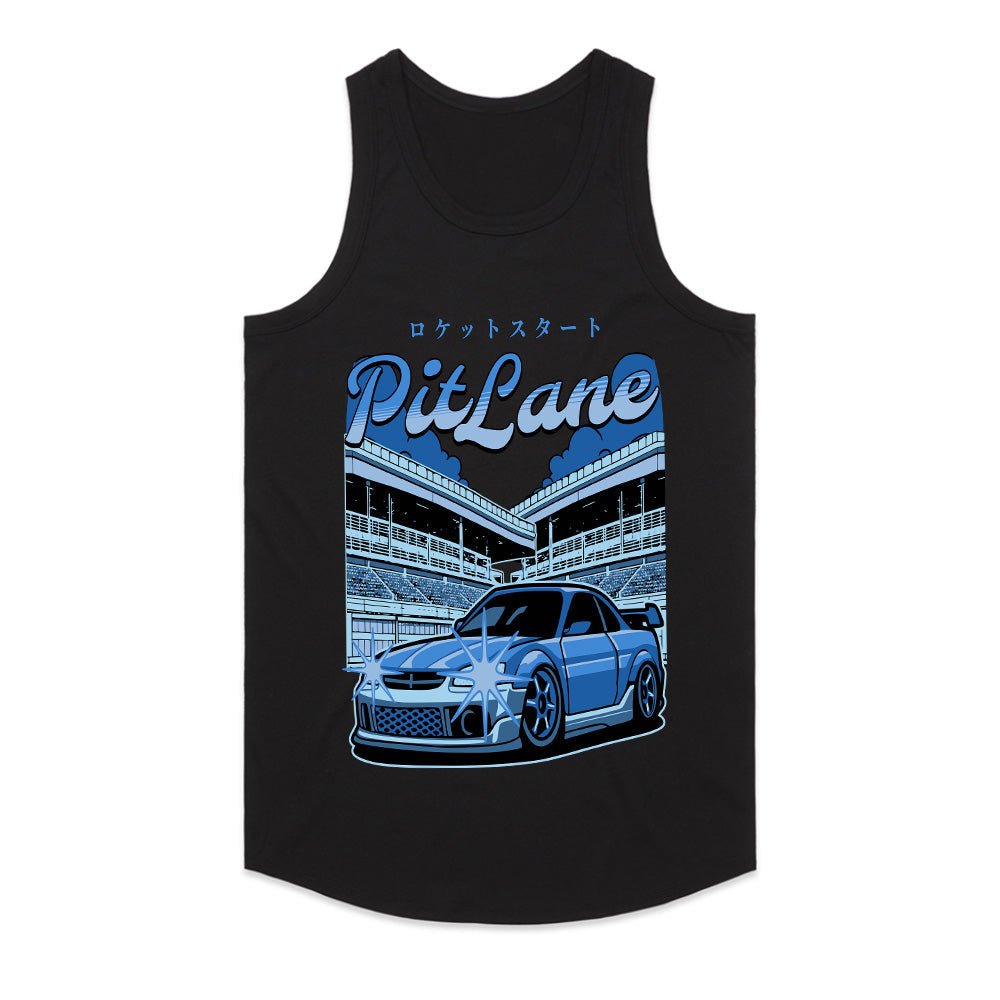 "PitLane Rocket Start" JDM Racing T-Shirt – Track-Ready Streetwear
