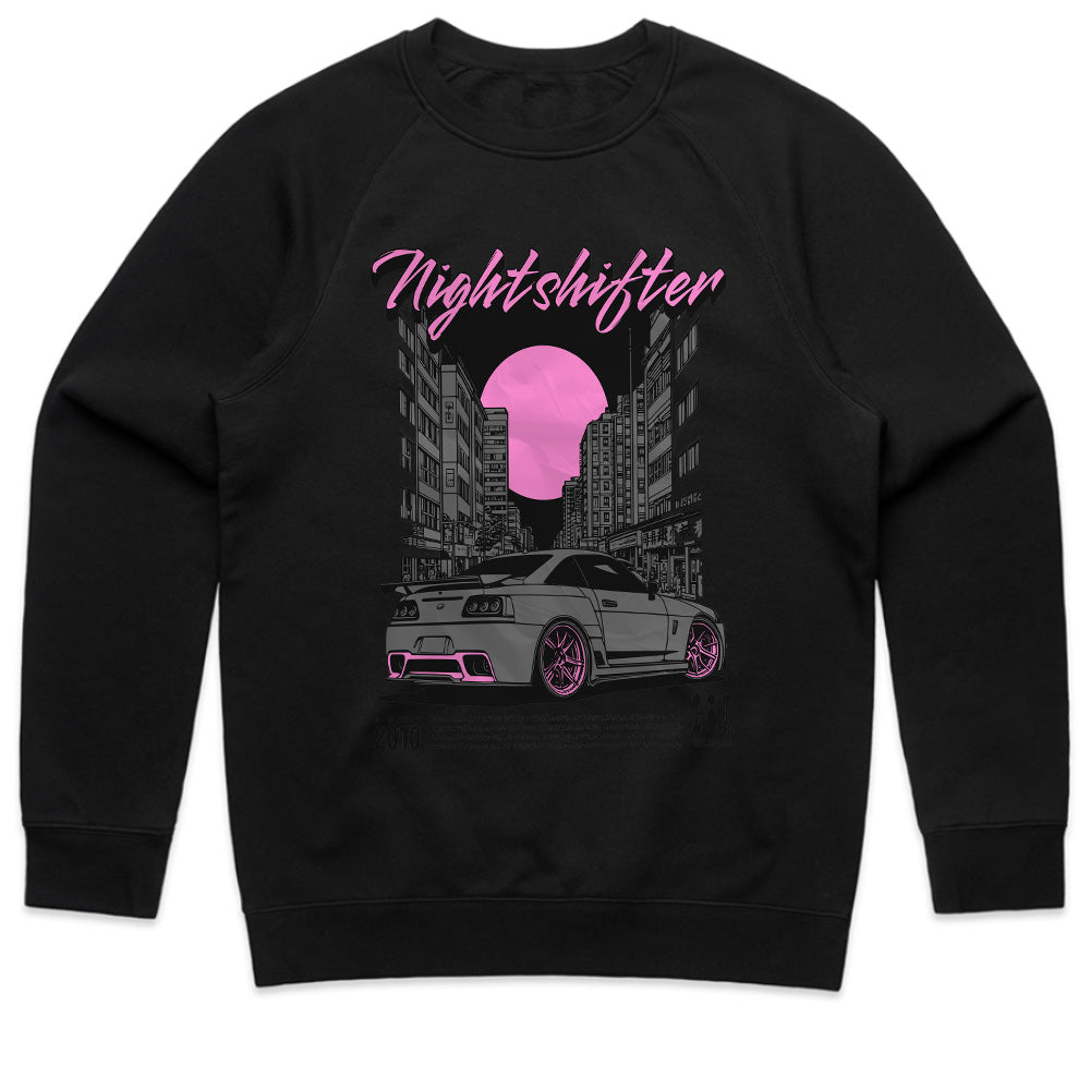 Nightshifter - Neon Noir JDM Street Racing T-Shirt