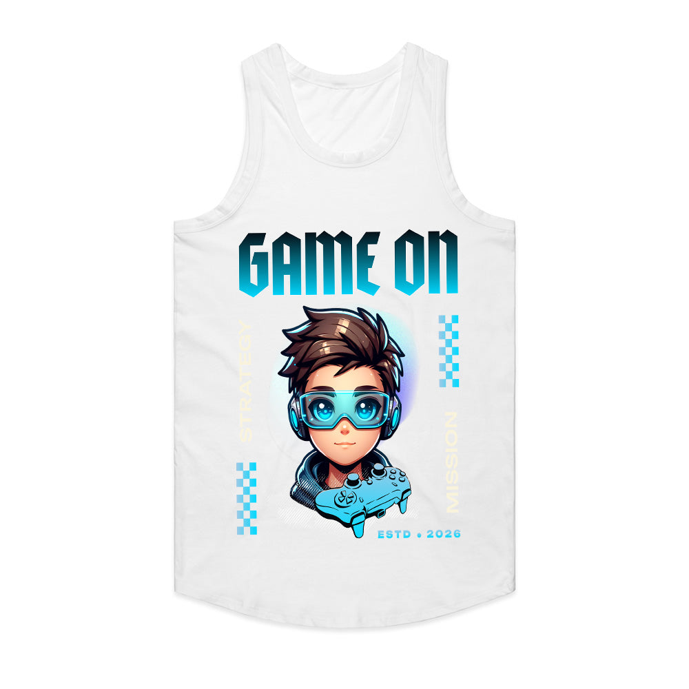Game On Futuristic Gamer T-Shirt – Bold & Stylish Gaming Tee