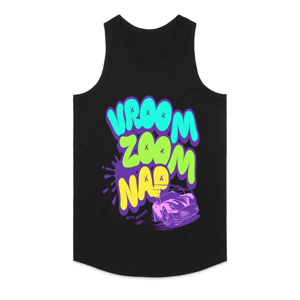 Vroom Zoom Nap – Fun & Fast Car Culture Streetwear T-Shirt