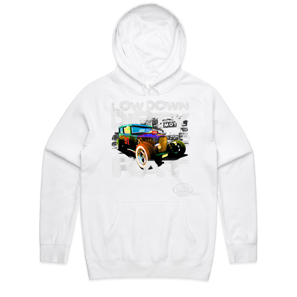 Low Down Dirty Rat – Vintage Hot Rod T-Shirt