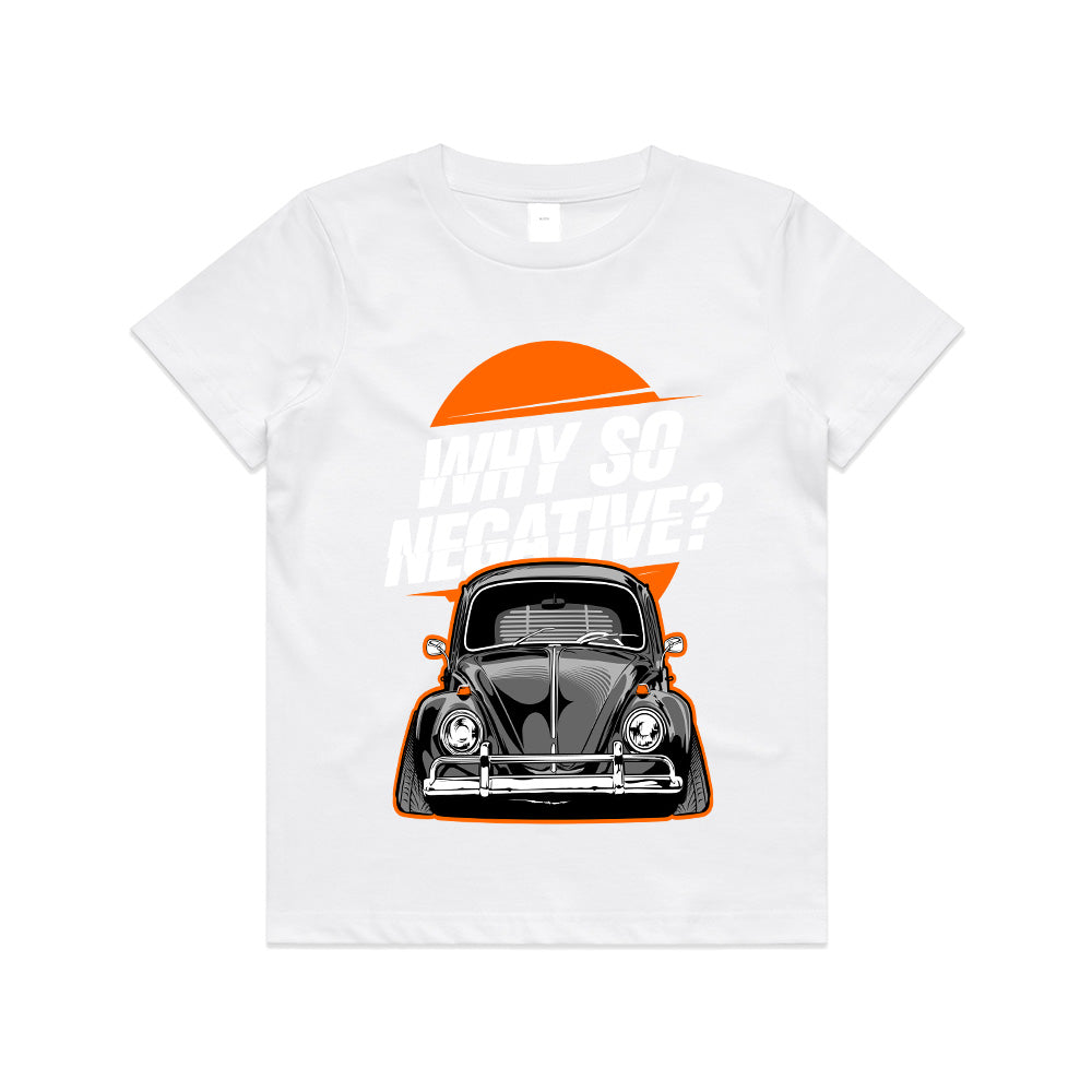 Why So Negative? – Classic VW Beetle Stance T-Shirt