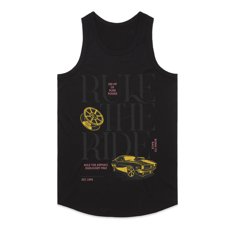 Rule the Ride – High-Performance Muscle Car Streetwear T-Shirt