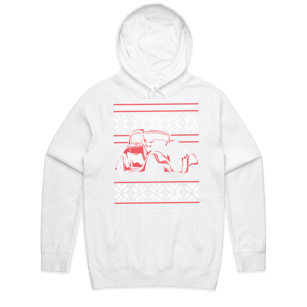 Classic Hot Rod Ugly Christmas Sweater T-Shirt