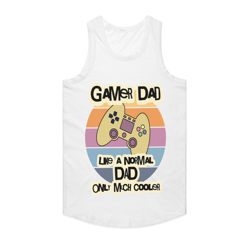 Gamer Dad - Like a Normal Dad, Only Much Cooler Retro T-Shirt