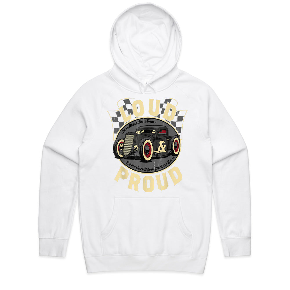 Loud & Proud – Vintage Hot Rod Racing Enthusiast T-Shirt