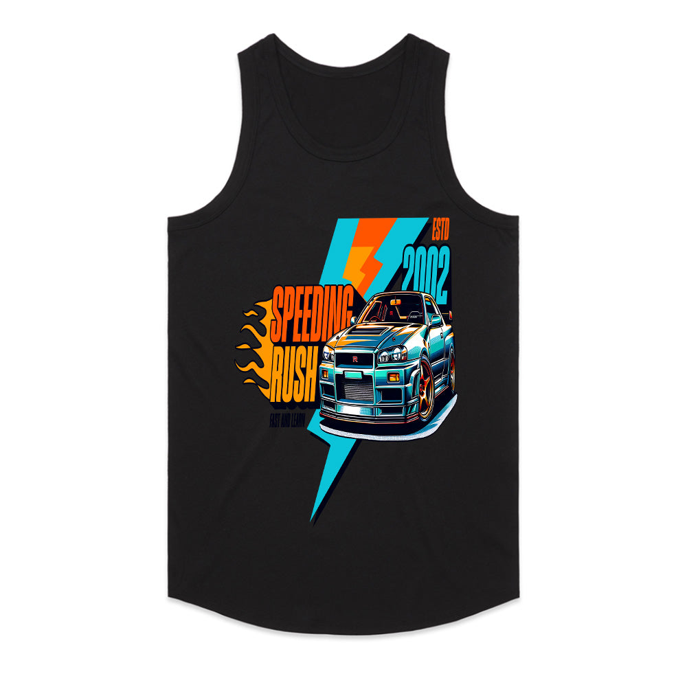 Speeding Rush – JDM Turbocharged Streetwear T-Shirt