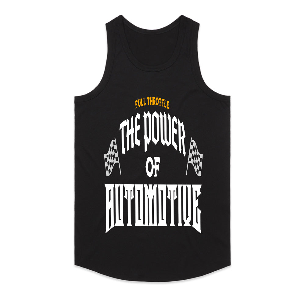 Full Throttle – The Power of Automotive Racing T-Shirt