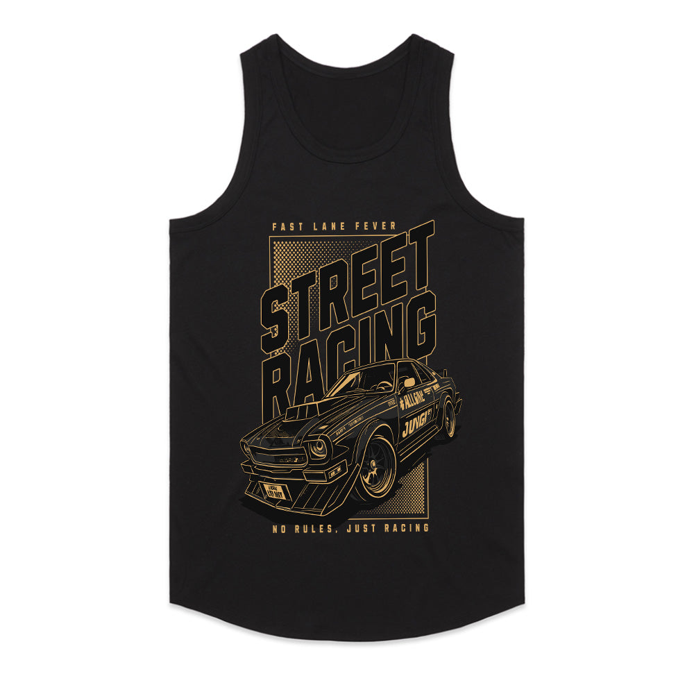 Street Racing – Fast Lane Fever Urban Motorsport T-Shirt