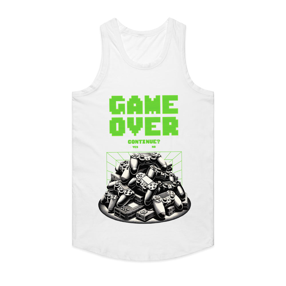 Retro "Game Over – Continue?" Gamer T-Shirt – Ultimate Controller Tribute