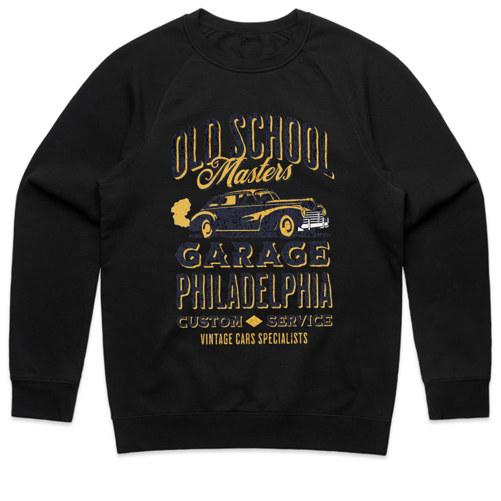 Old School Masters – Vintage Garage Philadelphia T-Shirt