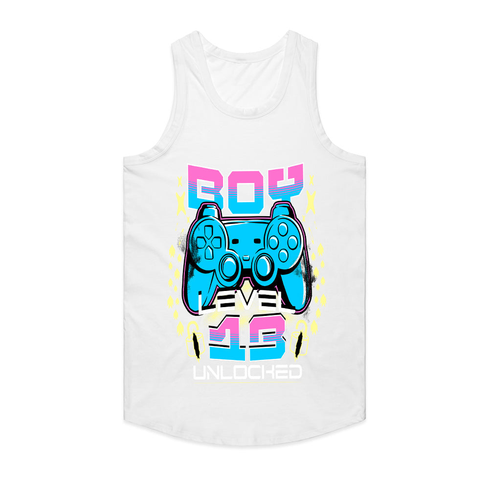 "Level 13 Unlocked Gamer T-Shirt – Cool Gaming Birthday Tee for Boys"