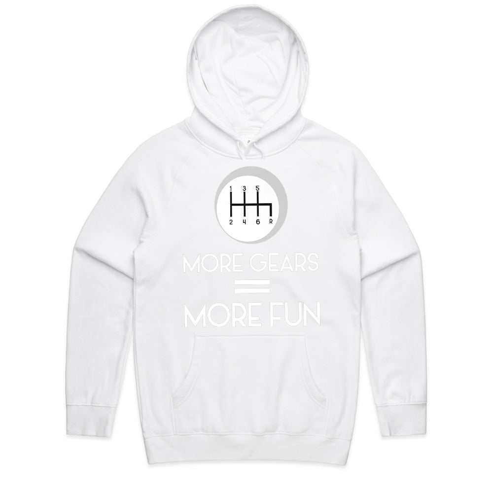 More Gears = More Fun | Manual Transmission Stick Shift Car Enthusiast T-Shirt