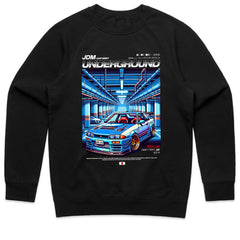 JDM Underground – Pixel Drift Car Meet T-Shirt