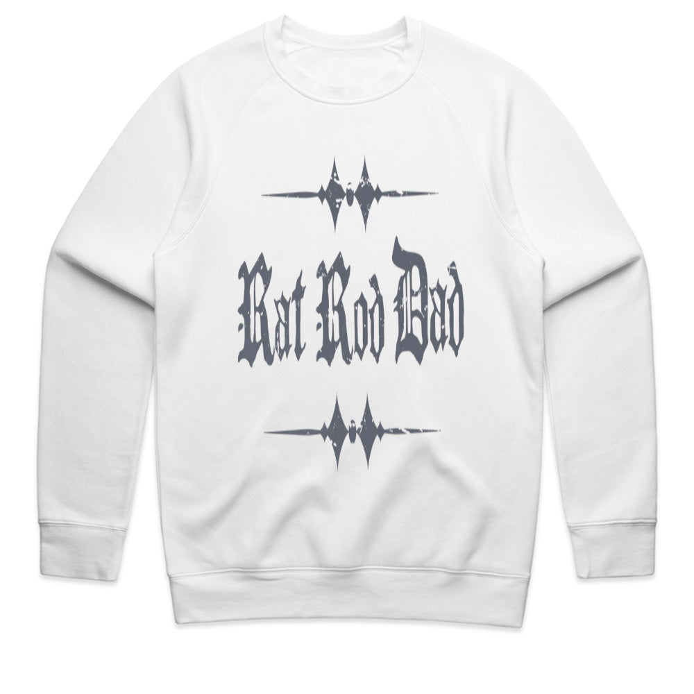 Distressed Rat Rod Dad Premium T-Shirt – Custom Car Builder & Mechanic Shirt