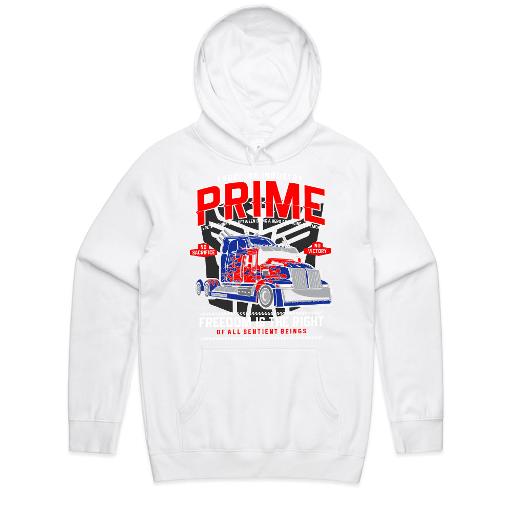 Trucking Industry PRIME T-Shirt – Big Rig Heroic Semi-Truck Design