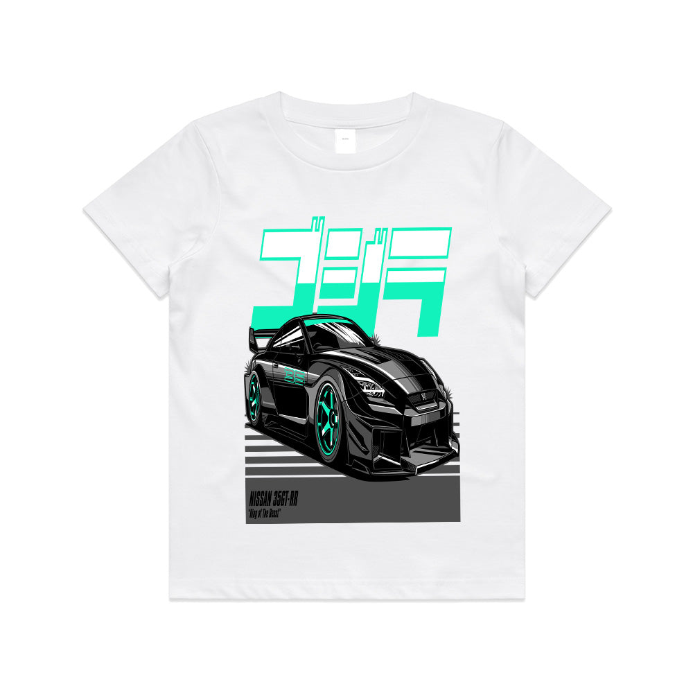 Godzilla R35 GT-R – King of the Streets JDM T-Shirt