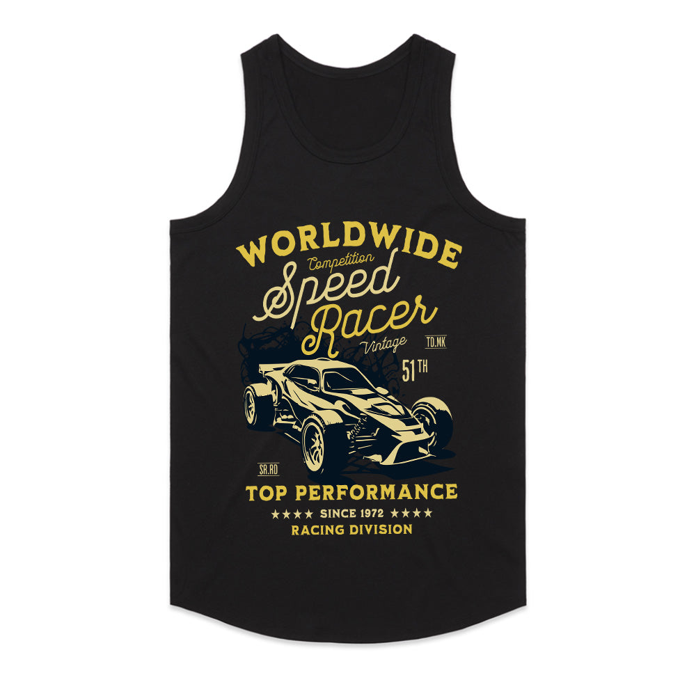 Worldwide Speed Racer - Vintage Racing Performance Tee