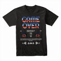 "Game Over – Retro Arcade Continue Screen Gaming T-Shirt"