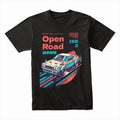OPEN ROAD T-Shirt – Retro JDM Skyline Speed Legend